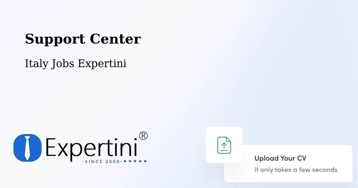 Support Services – Baronissi - Italy Jobs Expertini